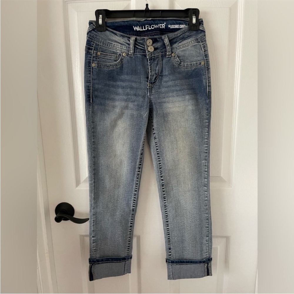 Wallflower Cropped Jeans, Size 3